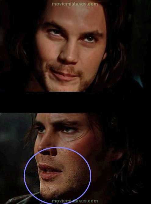 Lần đầu tiên Wolverine và Gambit gặp nhau ở X-Men Origins: Wolverine (2009), râu của Gambit ngắn hơn nhiều so với phân đoạn cuối cảnh phim.