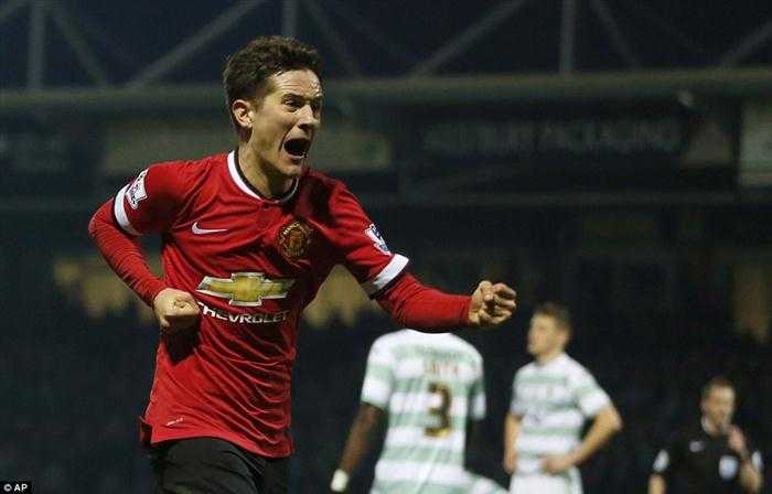 Sự phấn khích của Ander Herrera