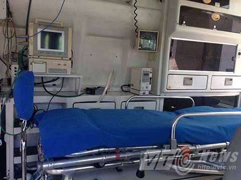 NGuyễn Bá Thanh, ông Thanh, Bá Thanh, chữa trị, Đà Nẵng, xe cấp cứu