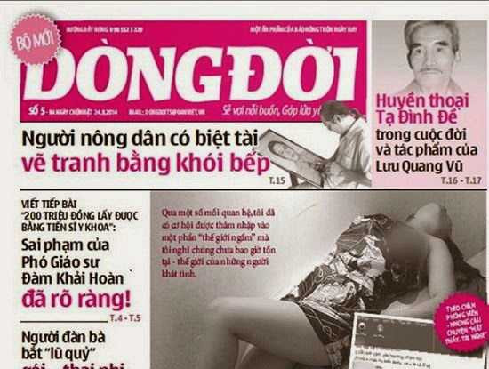 Báo Nông thôn Ngày nay bị xử phạt 42 triệu đồng