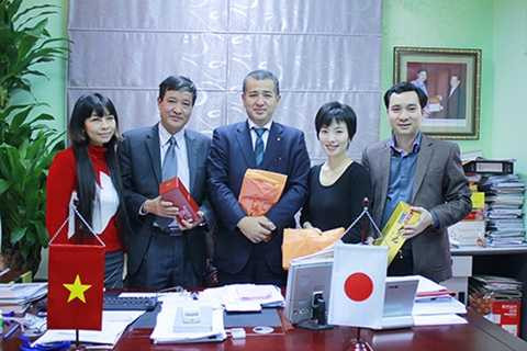 Báo Xây dựng hợp tác với Báo Tin tức Kỹ thuật Xây dựng Nhật Bản