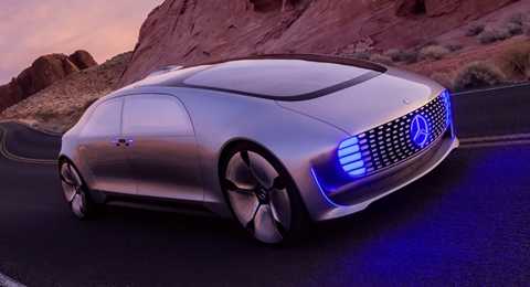 xe tự lái Mercedes Benz F 015
