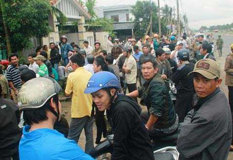 Một công an viên bị chém chết ngay tại nhà riêng