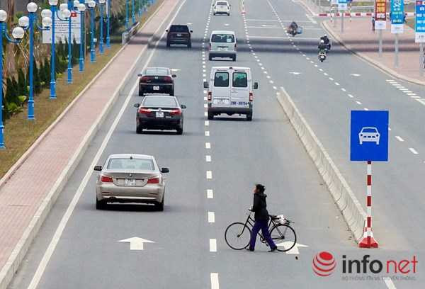 Ngang nhiên thách thức 'tử thần' trên Đại lộ Võ Nguyên Giáp