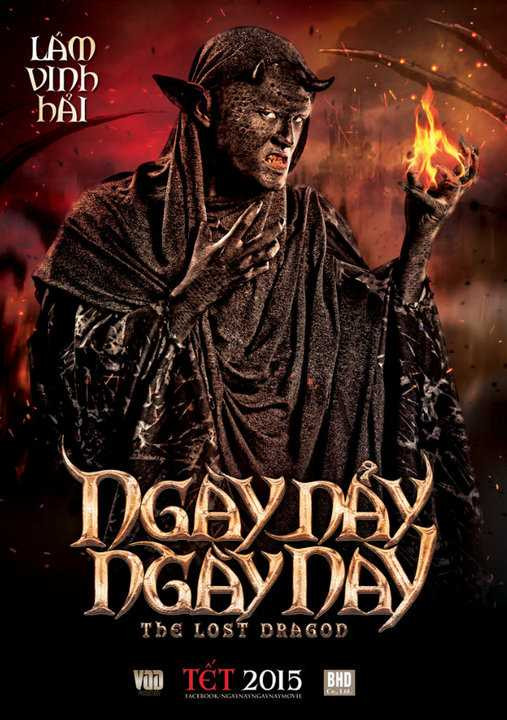 Ngô Thanh Vân cười rạng rỡ bên 'quái vật'