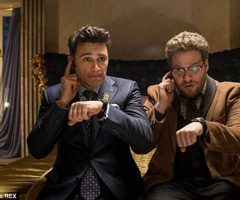 Hai diễn viên chính của bộ phim James Franco và Seth Rogen 