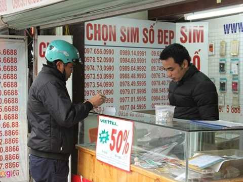 Bỏ sim 11 số: Người Hà Nội lo mất tiền, Sài Gòn săn số đẹp