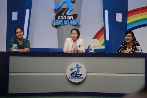 Ba gương mặt quen thuộc của chương trình Con đã lớn khôn.