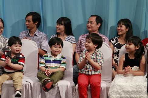 Bốn cô cậu tí hon đáng yêu của chương trình.