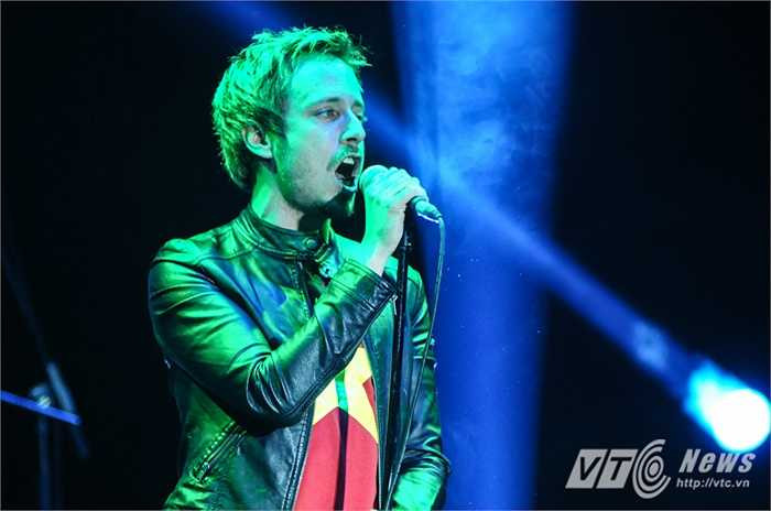 Cuối cùng, ban nhạc nước ngoài Stevans đã không làm khán giả Hà Nội thất vọng.