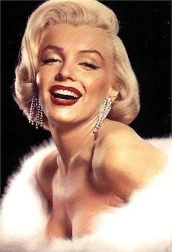 Nếu bảng danh sách này vắng bóng cái tên Marilyn Monroe thì quả là thiếu trọn vẹn.