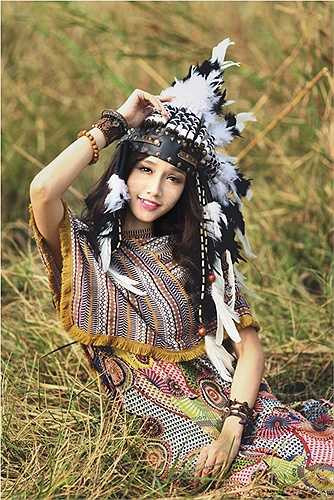 Bên cạnh đó, cô gái này cũng mong muốn qua bộ ảnh thể hiện tình yêu của cô với thiên nhiên