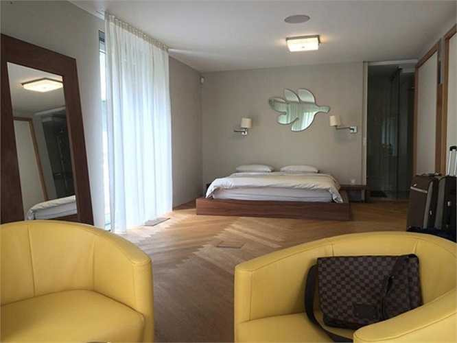 Phòng ngủ rộng rãi và thoáng đãng.