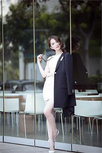 Phong cách thời trang đẹp mắt của Ngọc Trinh.