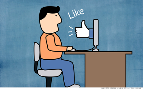 Qua thói quen sử dụng nút Like trên Facebook có thể đánh giá tính cách con người