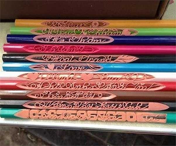 Sự đa dạng trong kiểu chữ của Trí thu hút giới trẻ.