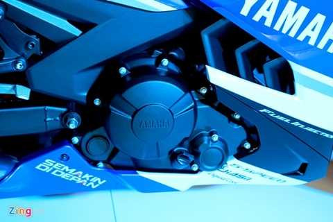 Động cơ trên Exciter M1 Edition ẩn chứa nhiều công nghệ đặc biệt dành cho đường đua.