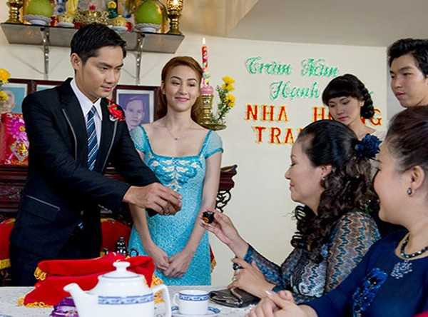 Năm ngoái, 2014, Ngân Khánh liên tục đắt vai diễn. Một trong những bộ phim ra mắt của cô là tác phẩm truyền hìnhSau ánh hoàng hôn. Tại đây, Ngân Khánh đóng cặp với nam diễn viên Minh Luân. Họ vào vai cặp tình nhân cô tiểu thư nhà giàu Nhã Trân và “trai quê” tự lập Hoàng Nam.