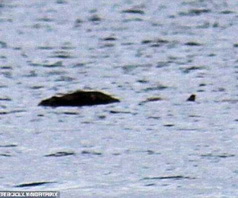 Một trong những bức ảnh chụp quái vật hồ Loch Ness năm 2011