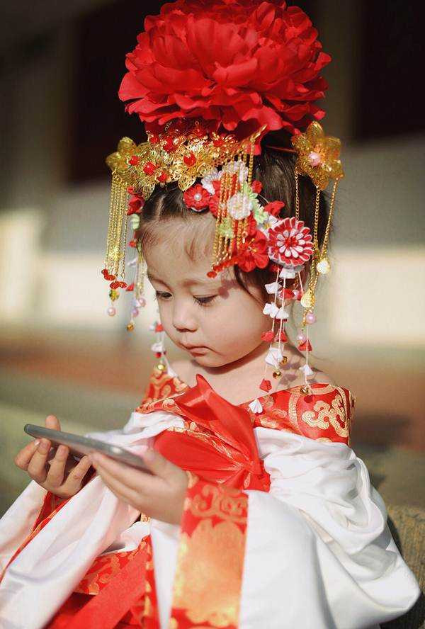 Hình ảnh xinh đẹp của Võ Tắc Thiên phiên bản nhí