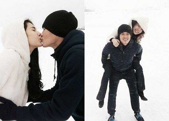 Công Vinh-Thủy Tiên và nụ hôn trên đất Nhật