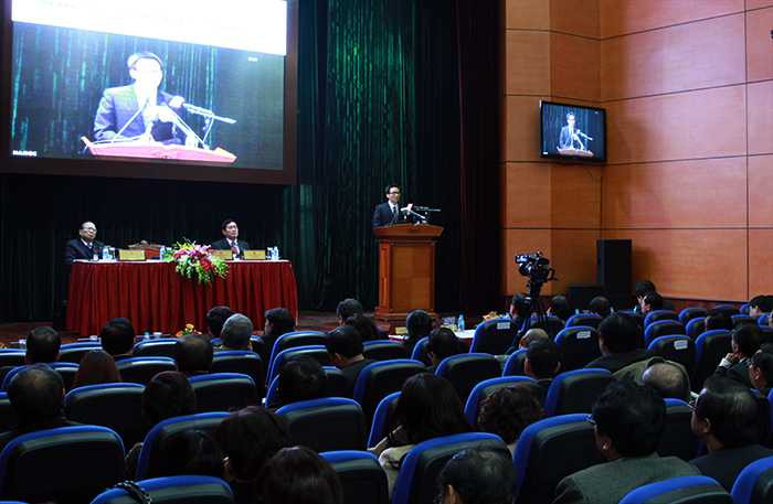 Quang cảnh hội nghị. Ảnh: VGP/Đình Nam