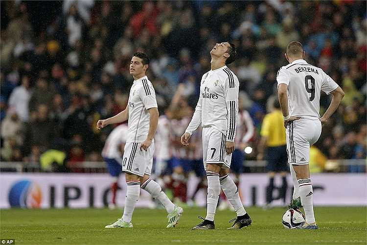 Dù Sergio Ramos và Cristiano Ronaldo đã ghi hai bàn ở trận đấu lượt về, nhưng nó không đủ giúp Real đi tiếp ở cúp Nhà vua Tây Ban Nha. 