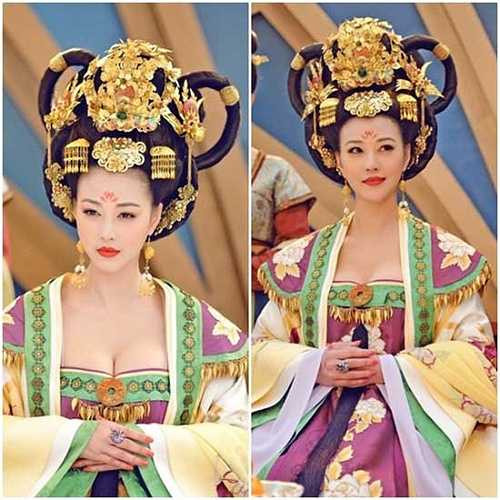 Bên cạnh Phạm Băng Băng, Châu Hải My vai Dương Phi là cái tên thu hút sự chú ý trong loạt mỹ nhân của Võ Mỵ Nương truyền kỳ.