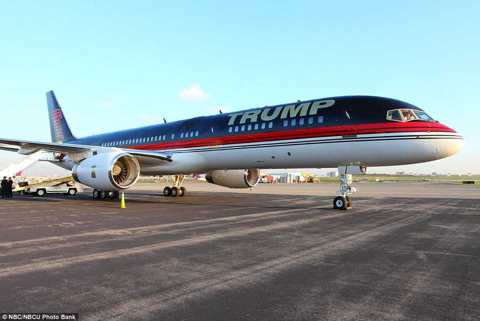 Chiếc máy bay Boeing 757 giá trị gần 100 triệu USD của tỷ phú Donald Trumps 