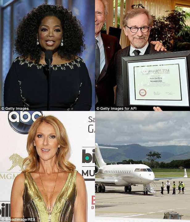 Oprah Winfrey, Celine Dion,Steven Spielberg đều sử dụng model này 