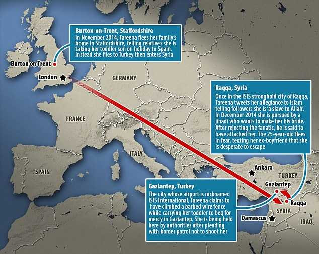 Quãng đường chạy trốn của hai mẹ con Tareena Shakil 