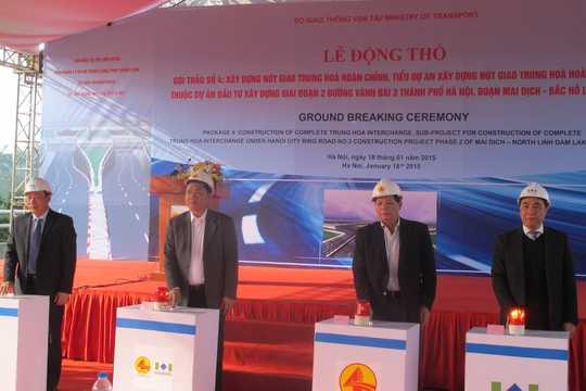 Hơn 1.000 tỉ đồng xây dựng 2 hầm chui Đại lộ Thăng Long