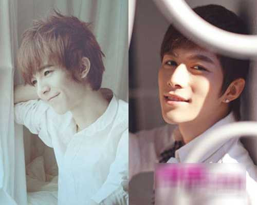 Quách Kính Minh (trái) luôn gắn với tên tuổi mỹ nam Trần Hiểu Đông trong năm 2014.