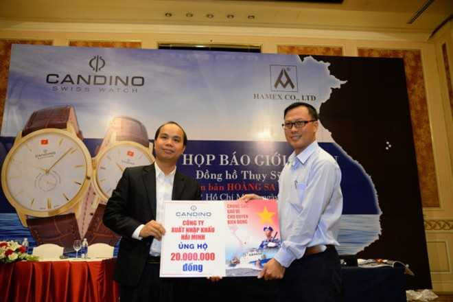 Thụy Sĩ sản xuất đồng hồ phiên bản Hoàng Sa, Trường Sa