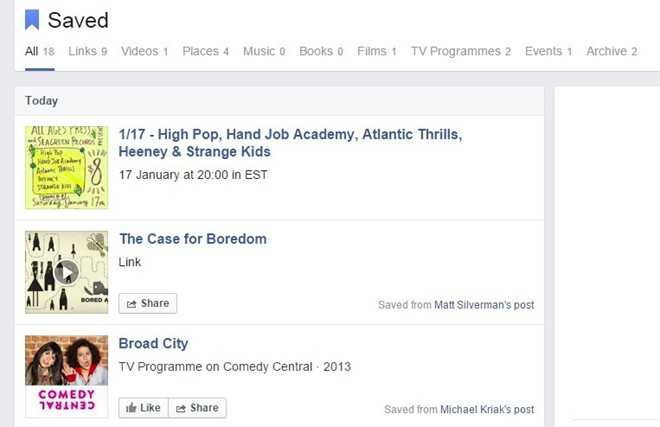 Để truy cập lại những nội dung đã lưu, hãy đi đến trang chủ Facebook của mình.