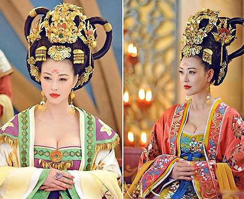 Một trong những điều làm nên thành công ấn tượng của 'bom tấn' cổ trang Võ Tắc Thiên truyền kỳ chính là dàn mỹ nữ xinh đẹp đầy khí chất góp mặt trong các khung hình. Giữa những nhan sắc 'hoa nhường nguyệt thẹn' đang độ tuổi rực rỡ, có một bông hoa tuy đã mãn khai nhưng vẫn trở thành tâm điểm của sự chú ý bởi sự trẻ trung, lộng lẫy. Đó là Dương Thục Phi do Châu Hải My, vào thời điểm đó đã 48 tuổi tuổi thủ vai.