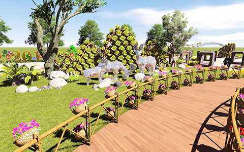 Đà Nẵng, đường hoa, Tết Ất Dậu, sắc xuân, Bạch Đằng, tết nguyên đán