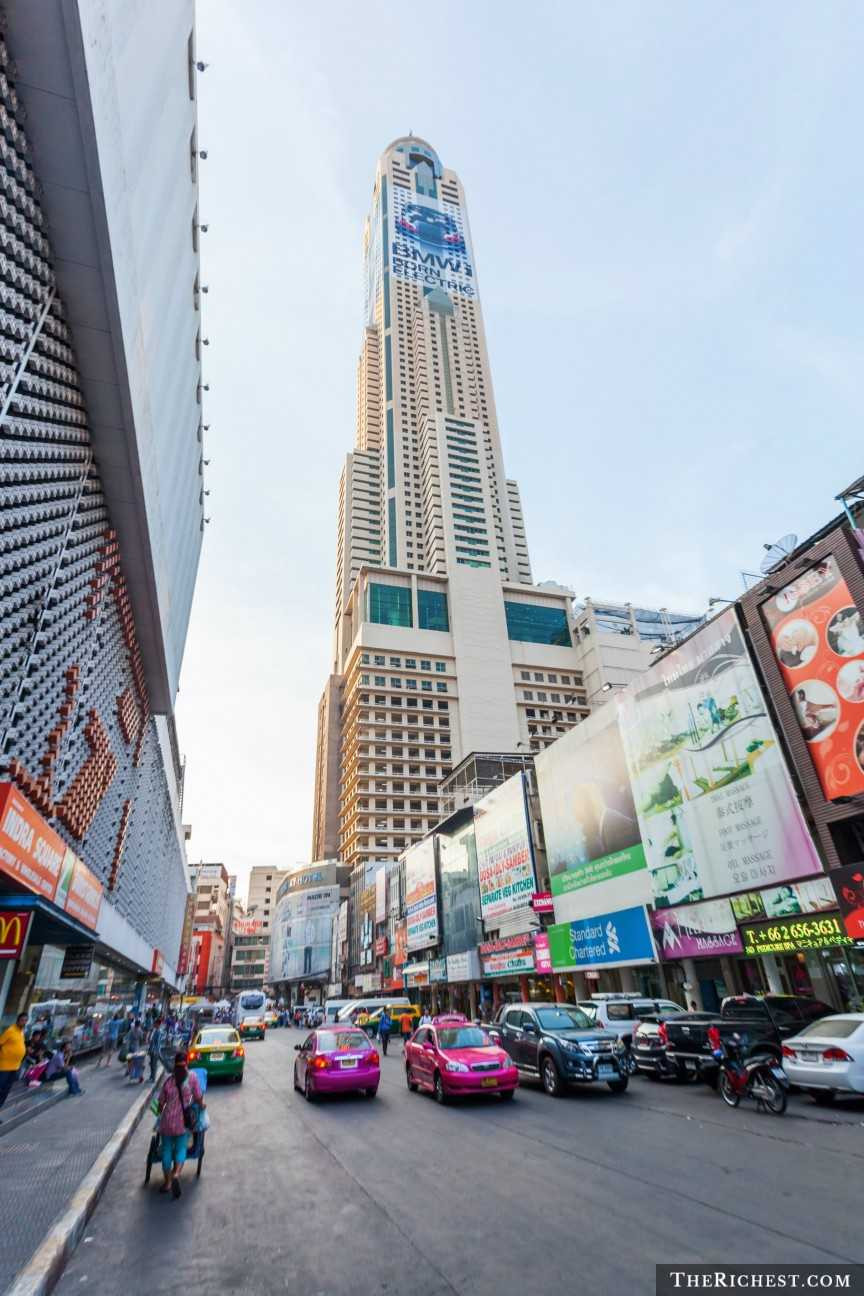 Baiyoke Tower, Bangkok, cao 304m