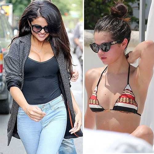 Rất đông ý kiến cho rằng Selena Gomez đã tác động vào vòng 1 để sở hữu vẻ quyến rũ hơn