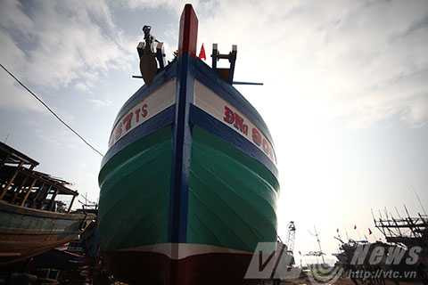 Đà Nẵng, tàu cá, chiến binh ĐNa 90152TS, hạ thủy, ngư dân, Trung Quốc, đâm chìm