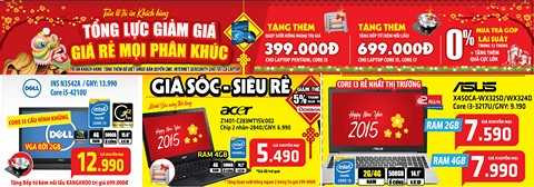 Media Mart giảm giá hết ga – tặng quà cực lớn - đón Tết Ất Mùi 2015