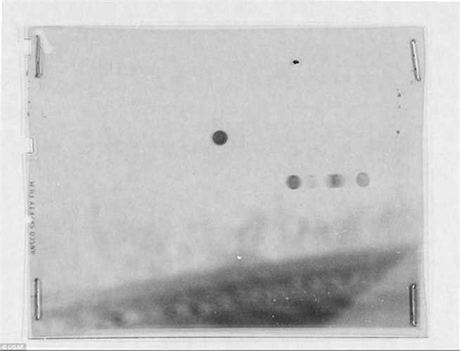 Bức ảnh về vật thể bay không xác định tại thành phố Roswell năm 1949. 
