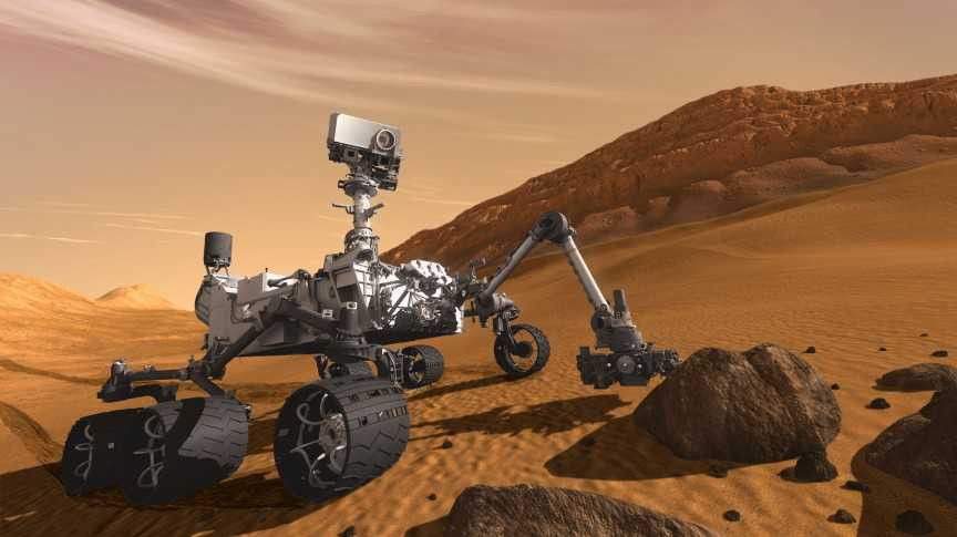Robot phục vụ mục đích thám hiểm Sao Hỏa mang tên Curiosity