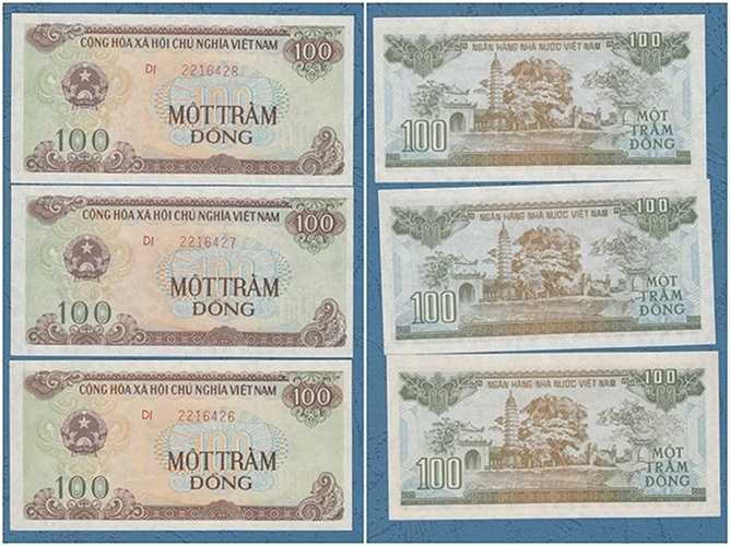 Trong số các loại tiền lì xì độc nhất Tết 2015, tờ 100 đồng đang được rao bán với giá rất chát, ở mức 15.000 - 20.000 đồng/tờ. Loại tiền này đang đắt hơn các tờ có mệnh giá cao hơn là 200 đồng, 500 đồng.