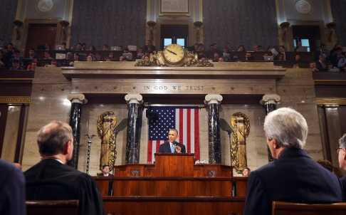 Tổng thống Mỹ đọc thông điệp liên bang năm 2015