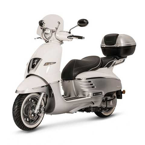 Mẫu xe tay ga phong cách lạ Peugoet Django 150.