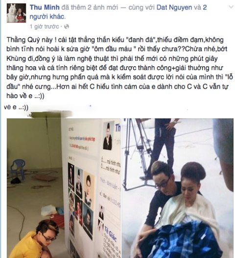 Thu Minh âu yếm tha thứ cho sự 'vô ơn' của Trúc Nhân