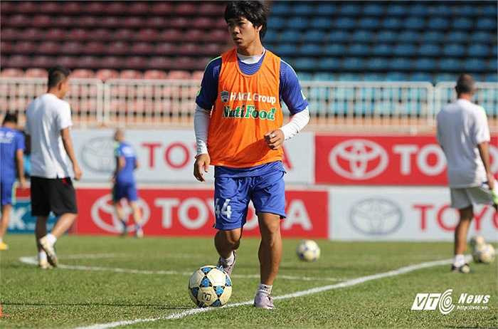 Thầy Giôm khẳng định Công Phượng sẽ đá chính ở trận đấu gặp SHB Đà Nẵng.