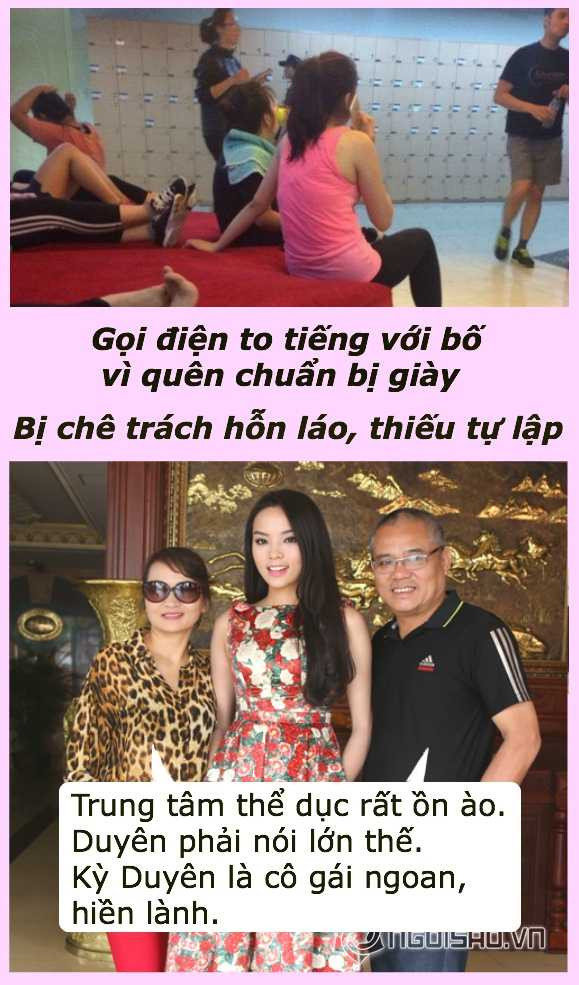 Cô tiếp tục bị chê trách khi có những lời to tiếng với bố mẹ, đồng thời cho thấy sự ỷ lại vào gia đình, thiếu độc lập. Tuy nhiên, bố mẹ cô lại lên tiếng bênh vực con gái