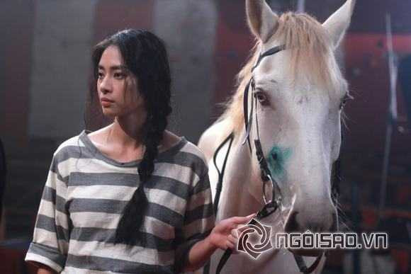 Ngô Thanh Vân với một phân cảnh trong phim